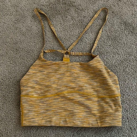 YELLOW CROPPED OUTDOOR VOICES TANK!! - Picture 1 of 5